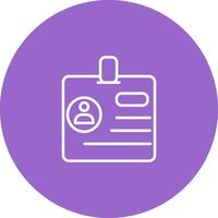 Identification Vector Icon