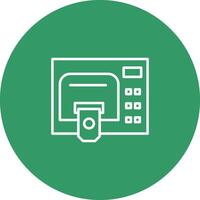 ATM Service Vector Icon