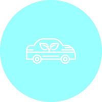 Ecology Car Vector Icon