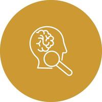Intelligent Search Vector Icon