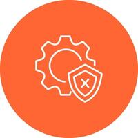 Unprotected Vector Icon