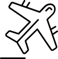 Airplane Vector Icon