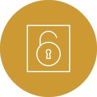 Open Lock I Vector Icon