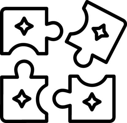 Puzzle Vector Icon