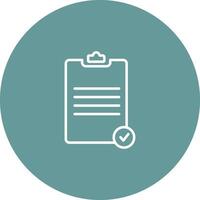 Registered Document Vector Icon