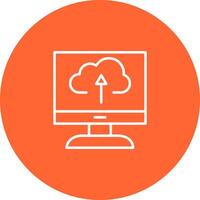 Cloud Backup Vector Icon