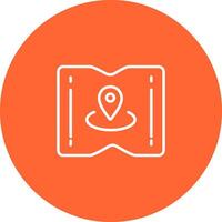 Map and Location Vector Icon