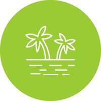 Island Vector Icon