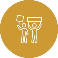 Protester Vector Icon