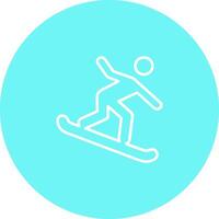 Snowboard Vector Icon
