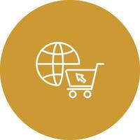 E commerce Online Store Vector Icon