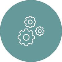 Multiple Cogwheels Vector Icon