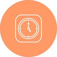 icono de vector de reloj