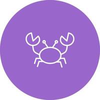 Crab Vector Icon