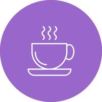 icono de vector de taza de café