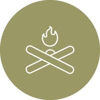 Bonfire Vector Icon