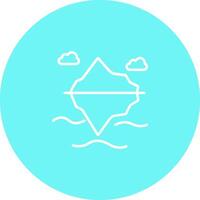 Iceberg Vector Icon