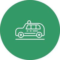 Cab Vector Icon