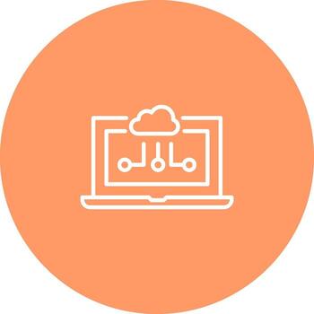 informática vector icono