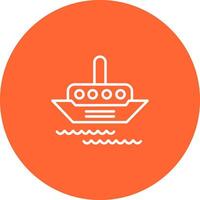 Steamship Vector Icon
