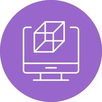 Cube Vector Icon