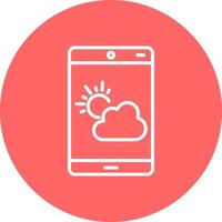 Weather App Vector Icon