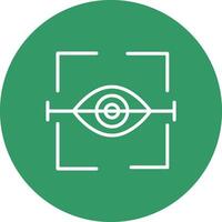 Eye Scan Vector Icon