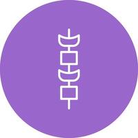 Kebab Vector Icon