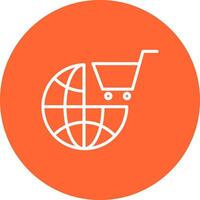 World Shopping Vector Icon