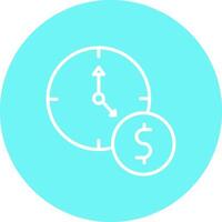 Time is Money Vector Icon