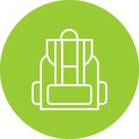 Backpack Vector Icon