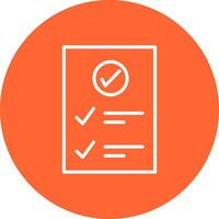 Check Up List Vector Icon