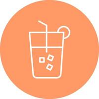 Cold Drink Vector Icon