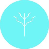 Tree with no leaves Vector Icon