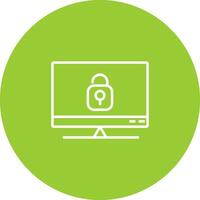 Closed Access Vector Icon