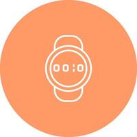 icono de vector de reloj deportivo