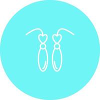 Earrings Vector Icon