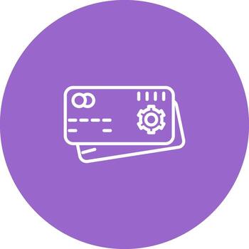 Payment Setting Vector Icon