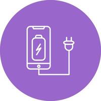 Cell and Plug Vector Icon