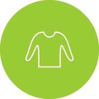 icono de vector de camisa casual