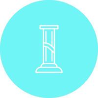 Broken Pillar Vector Icon