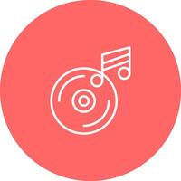 Music CD Vector Icon