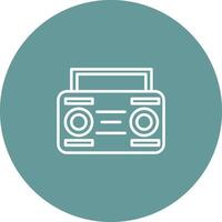 Cassette Player Vector Icon
