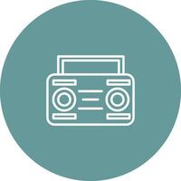 Cassette Player Vector Icon