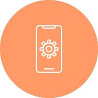 Mobile App Developing Vector Icon