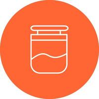 Jar on Display Vector Icon
