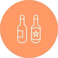 Beer Bottles Vector Icon