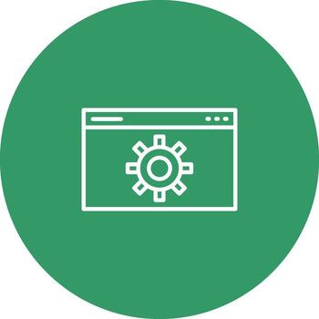icono de vector de optimización web
