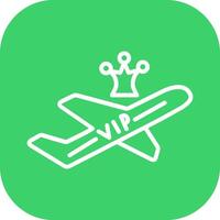 VIP Passenger Vector Icon