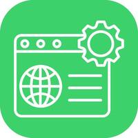 Web Optimization Vector Icon